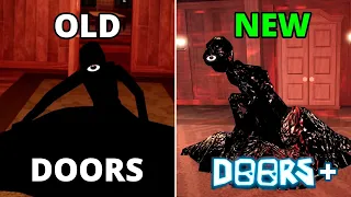 DOORS HOTEL+ ALL NEW CUTSCENES VS OLD