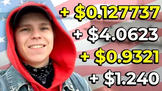 $0.001 в секунду?! Сайт для заработка в США с нуля | Быстрый и простой заработок без вложений