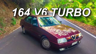 ALFA ROMEO 164 V6 TURBO - 'IL VIOLINO DI ARESE FORMATO BERLINA!'