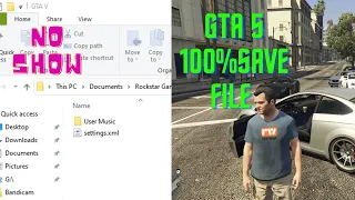 GTA 5 How To Fix No Profile Folder sHOW In  PC