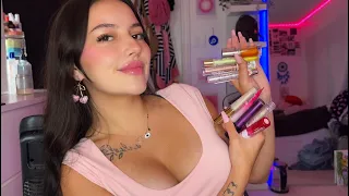ASMR | 💄LIPGLOSS APPLICATION💄Mouth Sounds & Whispering 🫶🏼