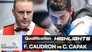 [Verhoeven Open Tournament 2018] Q Round - Frédéric CAUDRON (BEL) vs Can CAPAK (TUR). H/L