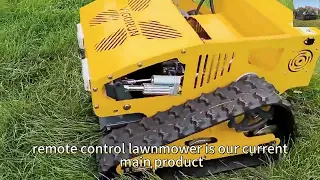 factory direct sales low price China overgrown land remote grass mower