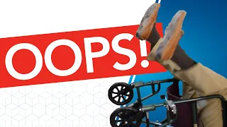 How NOT to Use a Transport Wheelchair