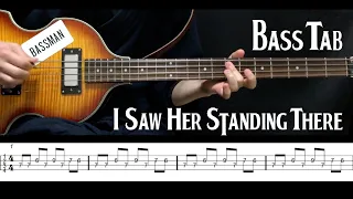 I Saw Her Standing There - The Beatles (Bass TAB)