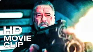 T-800 VS Rev-9 Сцена Боя и Полёта - ТЕРМИНАТОР ׃6 ТЁМНЫЕ СУДЬБЫ (2019) Фрагмент из Фильма