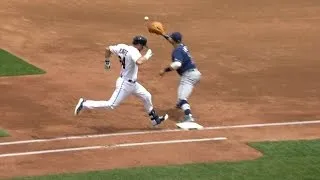 TB@MIN: Rays challenge Ploueffe's single, overturned