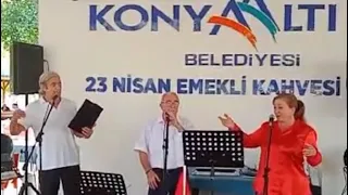 Türkiye Cumhuriyeti'nin 100 yılı, Konyaaltı, Antalya, 26.10.2023,