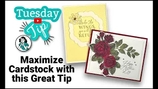 Maximize Cardstock Layers And Save Money Making Cards