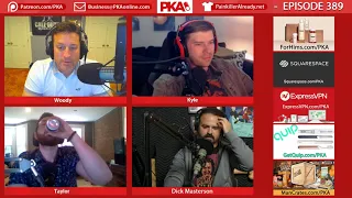 PKA 389 w/ Dick Masterson - Woody's Arrested For Dancing, Dick Wins LOLsuit, PKA 400 Planning