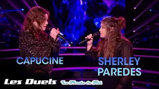 The Voice France : Capucine Vs Sherley Paredes ~ L' Amour En Solitaire [Audio] ♫ 💜