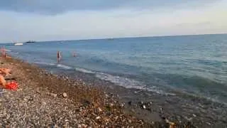 Пляжи Черноморского побережья, Краснодарского края. Лазаревское, 2013