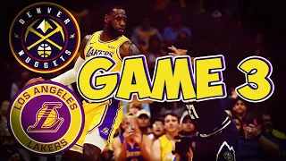 Обзор | NBA PLAYOFFS | Denver Nuggets vs Los Angeles Lakers GAME 3 | 22.09.2020