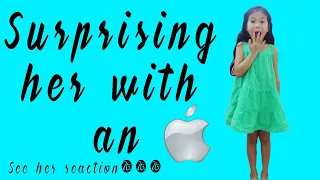 Surprising Mikay with an Ipad. See her priceless reaction. | Mikay's Channel