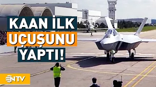 Yerli Savaş Uçağı Kaan İlk Uçuşunu Gerçekleştirdi! | NTV