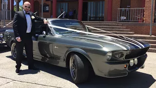 Our Shelby GT500 Eleanor 390 Big Block at a Greek Wedding in Leichhardt