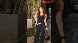 Rasha Thadani's no-makeup look grabs attention as she is spotted in the city #shorts #rashathadani