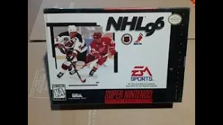 NHL 96 (snes) Longplay Ottawa Senators Stanley Cup Challenge