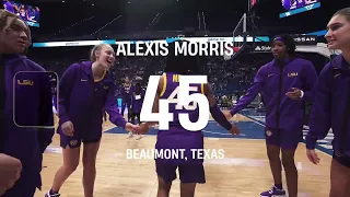 LSU women's basketball team seniors honored with tribute video