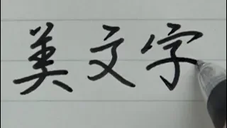 【ペン習字】たくみ流「美文字の極意」を書いてみた