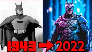 Batman evolution (1943-2022)