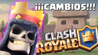 ¡¡TUMBA GIGANTE, MORTERO DE DUENDES Y BALLESTA!! Cambios inminentes | Clash Royale