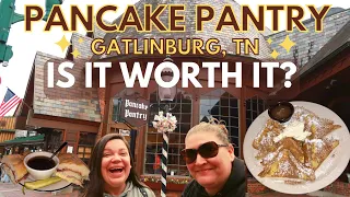 FIRST TIME AT PANCAKE PANTRY IN GATLINBURG, TN | BREAKFAST AND LUNCH FOOD REVIEW | IS IT WORTH IT?
