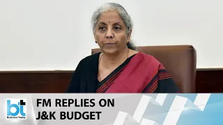 FM Nirmala Sitharaman replies on Jammu & Kashmir budget discussion in Rajya Sabha | #Budget