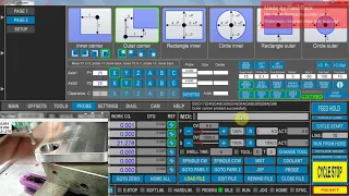 UCCNC probe setup