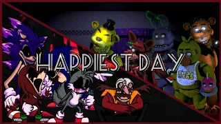 "Happiest Day" - (FNF Vs FNAF) - (Cover Sonic.exe) - Original y Cover - //Happiest Trouble?