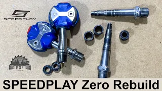 SpeedPlay Zero Pedal Rebuild and Upgrade