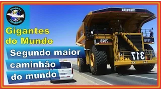 Segundo Maior Caminhão do Mundo - Caterpillar 797F