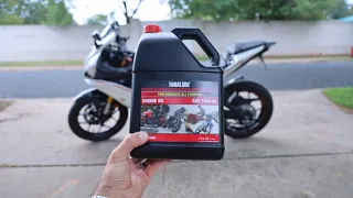 How to CHANGE the OIL on 2019-2021 Yamaha YZF-R3