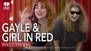 girl in red & Gayle Play Fast Trivia!