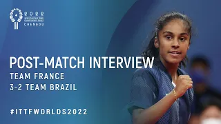 France Women's Team - Post Group Stage Interview | 2022 World Team Championships Finals Chengdu