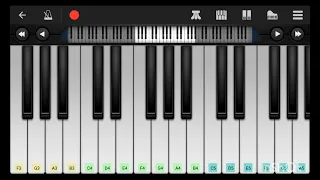 Magic System Magic In The Air feat. Chawki - piano tutorial