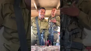 Israel soldiers dancing by Ethiopian music #ethiopian #music #Israel