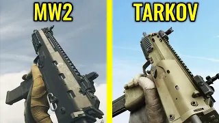 COD MW2 2022 vs Escape from Tarkov - Weapons Comparison