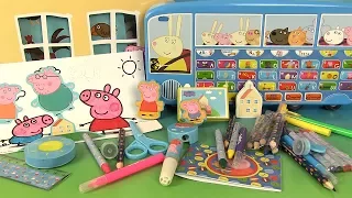 Peppa Pig Jouets Créatifs Ma Maison d’Activités Le Bus Alphabet