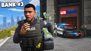 Jefuiesc Banca Ca Poliţist În GTA 5!