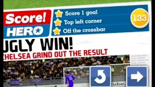 Score Hero Level 133 (3 Stars) Walkthrough - Hull City vs Chelsea FC