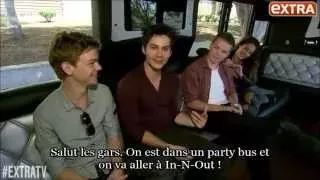 The Maze Runner Cast at In-N-Out VOSTFR - The Maze Runner France