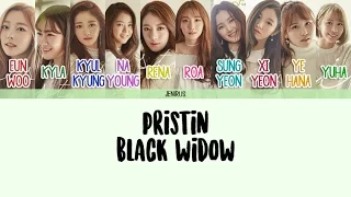 PRISTIN - Black Widow [Eng/Rom/Han] Color Coded Lyrics