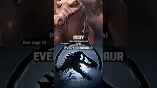 Rudy vs every Dinosaur