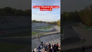 Audi si ribalta Autodromo di Monza  PERICOLSO