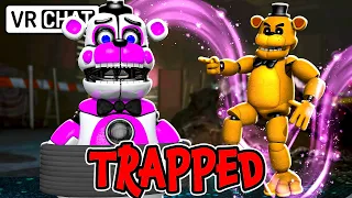 Golden Freddy LOCKS Funtime Freddy In The House!