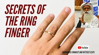 SADHGURU TELLS THE SPIRITUAL SIGNIFICANCE OF RING FINGER