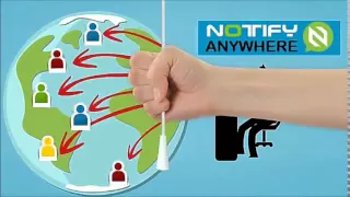 Notify AnyWhere - a Global Mass Notification & Social Sharing Web/Mobile app.