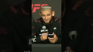 Khamzat Chimaev denies faking glove touch at UFC 279