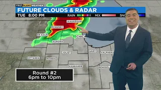 Chicago First Alert Weather: Showers and thunderstorms